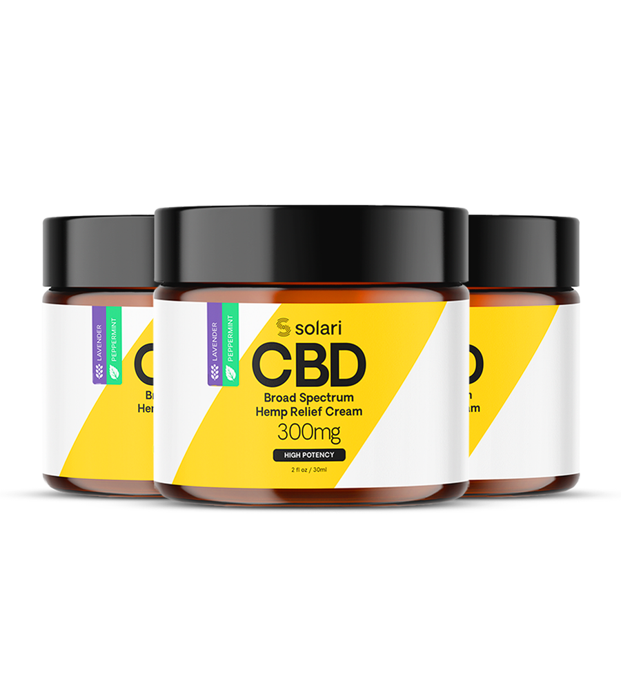 CBD Relief Cream 300mg - Six Pack